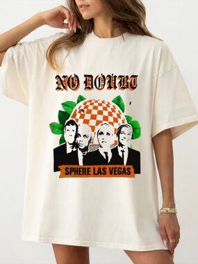 No Doubt Sphere Las Vegas T-Shirt, Retro 90s Ska Band Tee 276